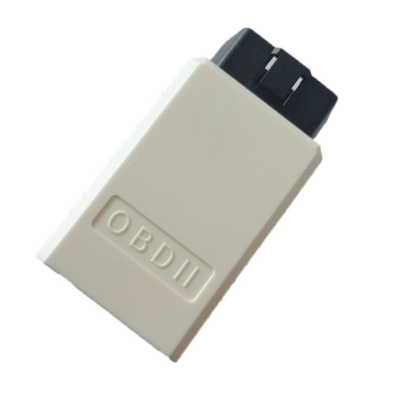 Automotive OBD2 Male Connector Housing 327 White Color Practical