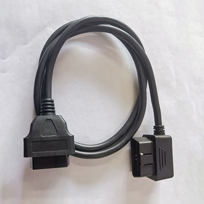 สายต่อ OBD2 สีดำ เสถียร 16 ขา ชาย-หญิง ยาว 150 ซม