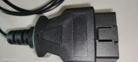 ABS PVC PE OBDII เป็นสาย USB ความยาว 100 ซม. กำลังไฟ 12W-24W เสถียร